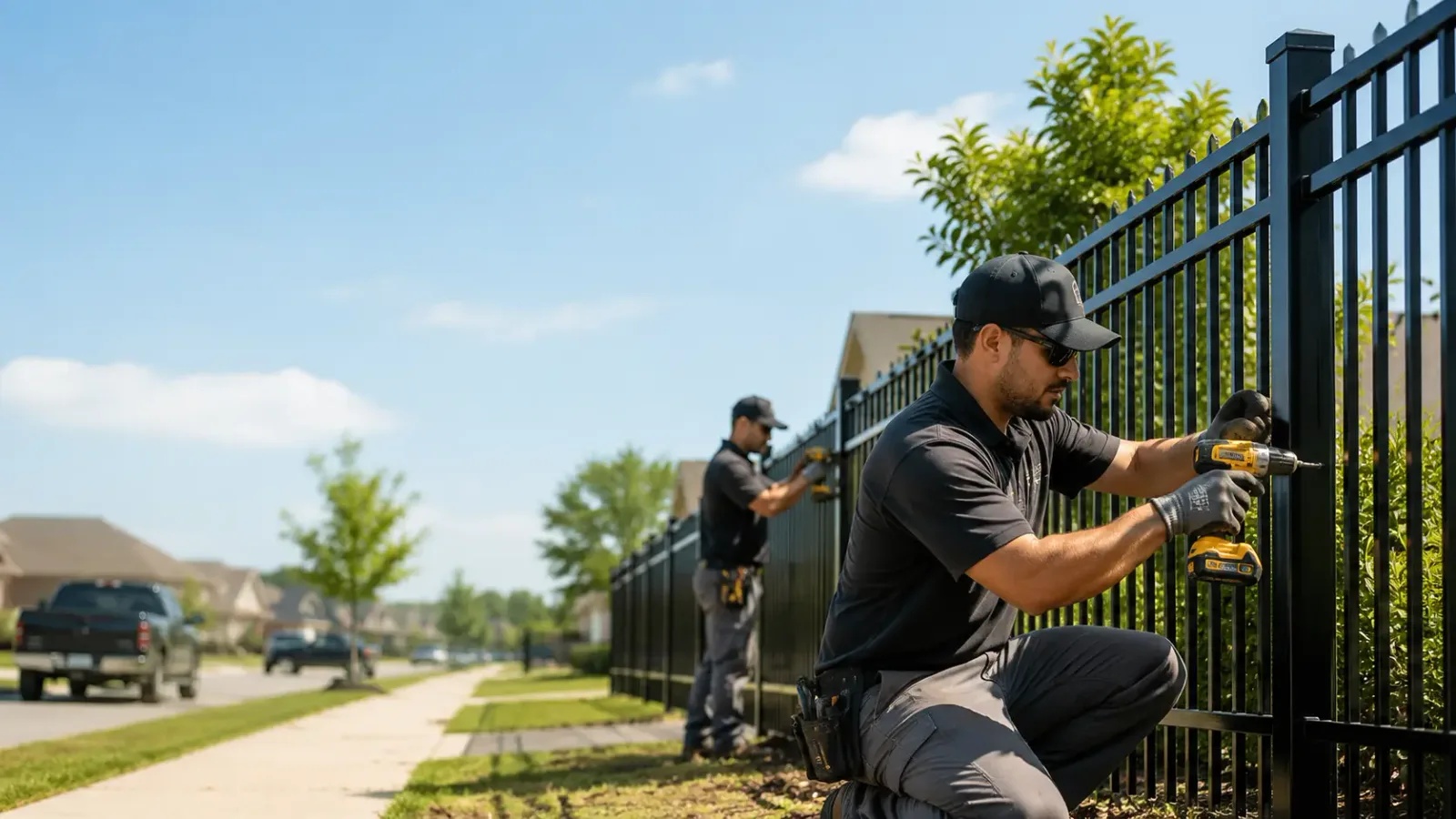 Metal Fence Installation in Delta, OH